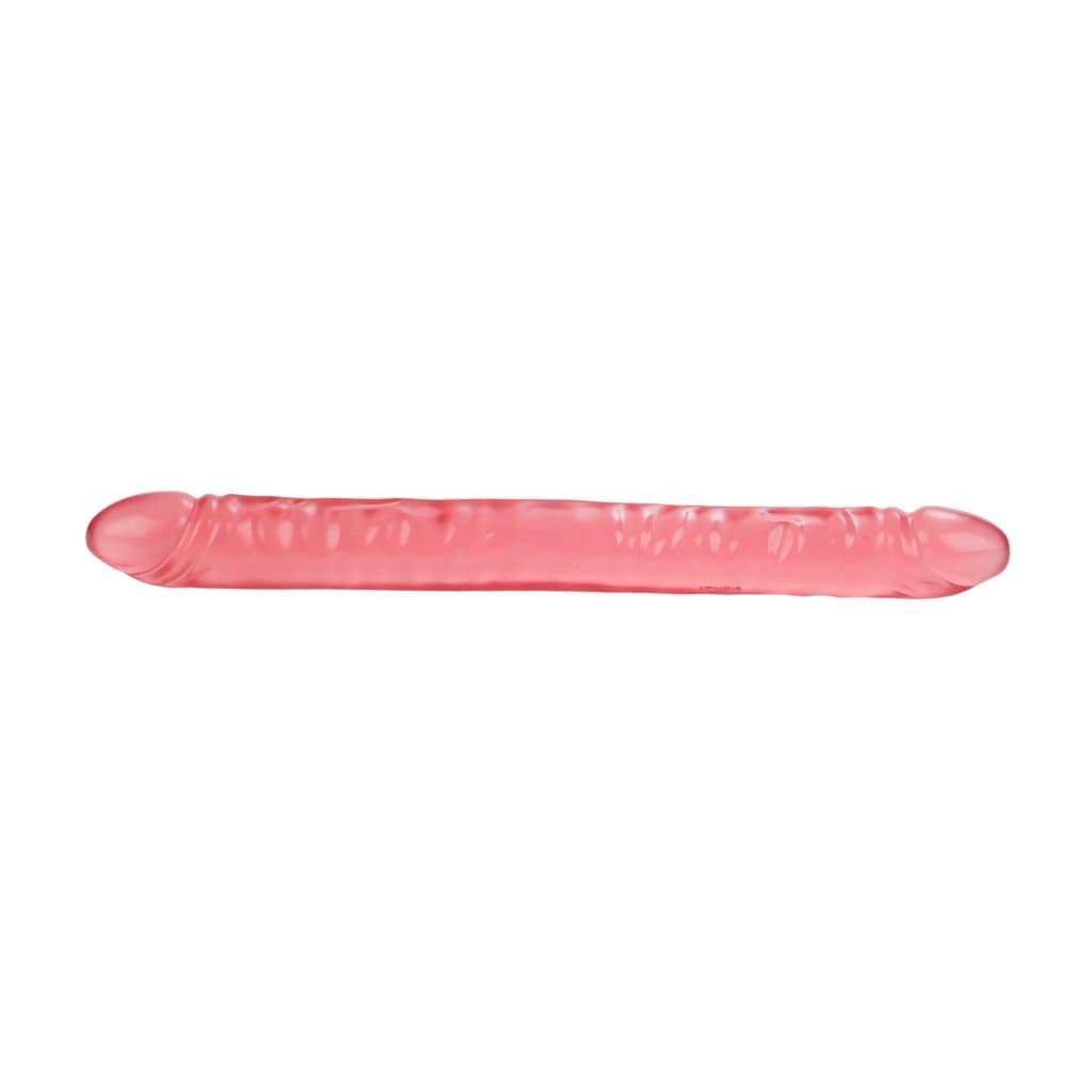California Exotics - Translucence Veined Double Dong 17" (Pink) -  Double Dildo (Non Vibration)  Durio.sg