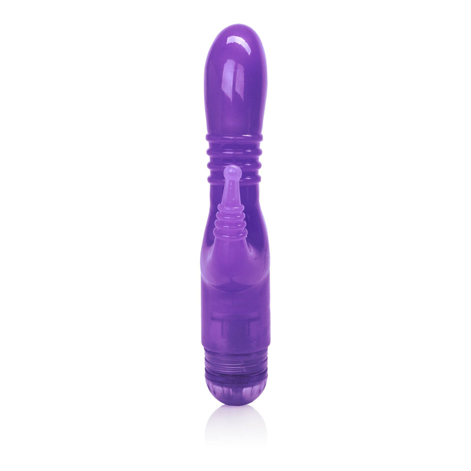 California Exotics - Triple Tease G Spot Vibrator (Purple) -  G Spot Dildo (Vibration) Non Rechargeable  Durio.sg