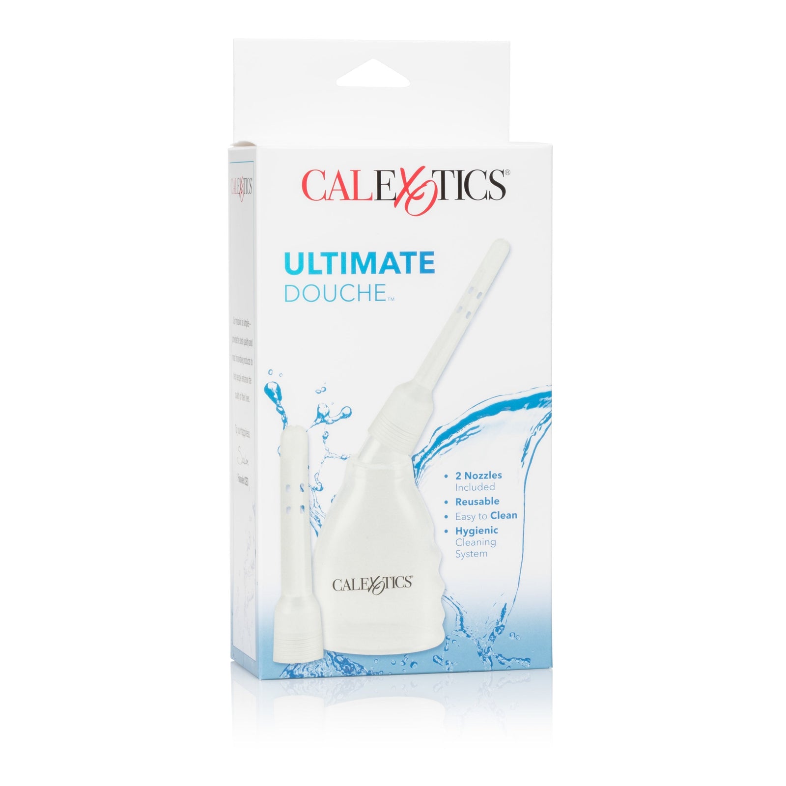California Exotics - Ultimate Anal Douche (White) -  Anal Douche (Non Vibration)  Durio.sg