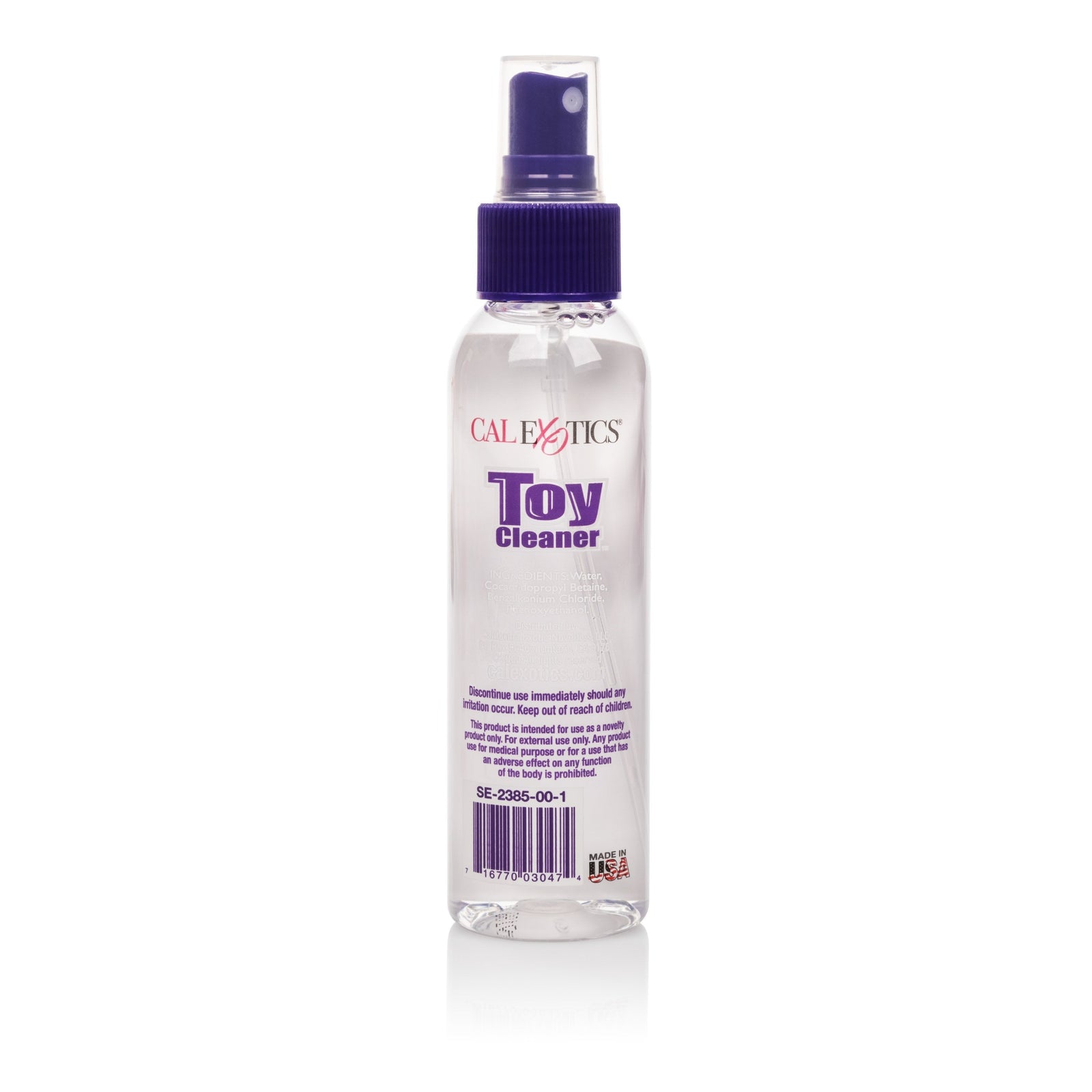 California Exotics - Universal Toy Cleaner 4.3oz (Clear) -  Toy Cleaners  Durio.sg