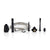 California Exotics - Universal Water Works System (Black) -  Anal Douche (Non Vibration)  Durio.sg