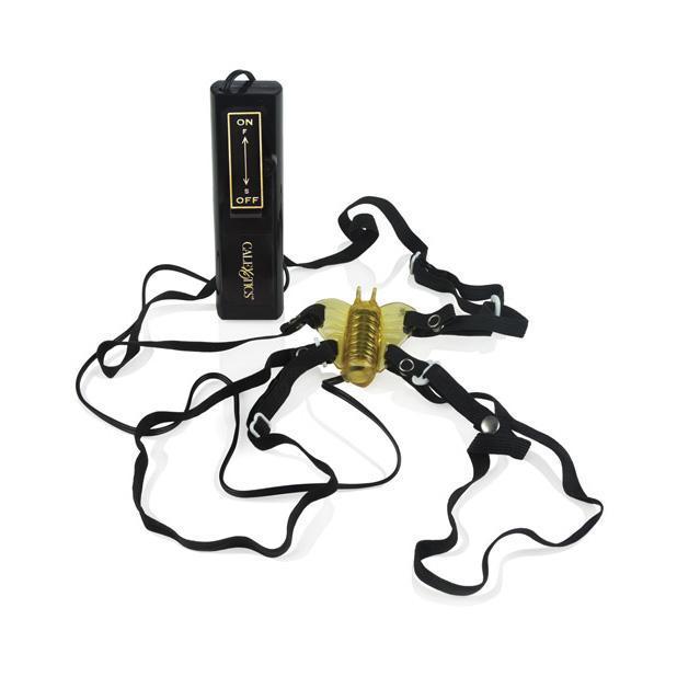 California Exotics - Venus Butterfly Micro Clit Massager (Yellow) -  Clit Massager (Vibration) Non Rechargeable  Durio.sg