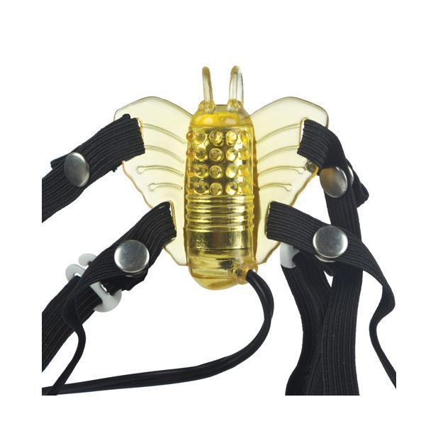 California Exotics - Venus Butterfly Micro Clit Massager (Yellow) -  Clit Massager (Vibration) Non Rechargeable  Durio.sg