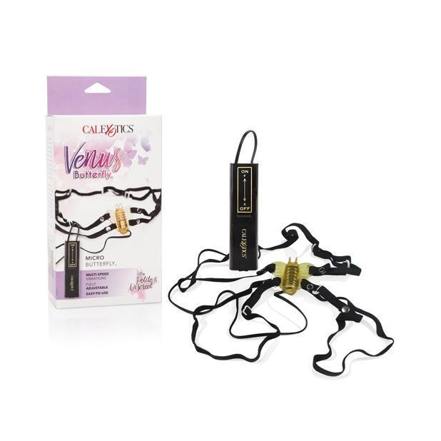 California Exotics - Venus Butterfly Micro Clit Massager (Yellow) -  Clit Massager (Vibration) Non Rechargeable  Durio.sg