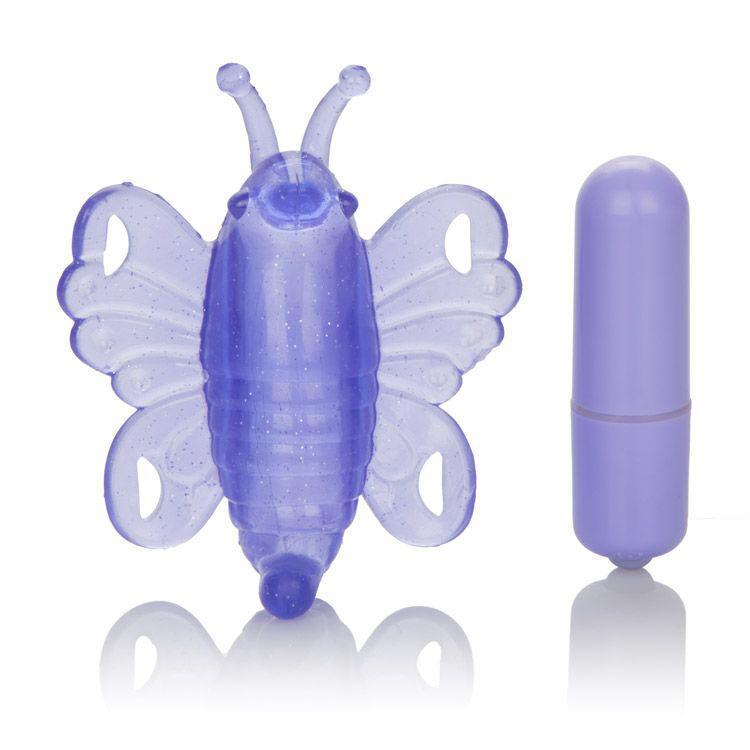 California Exotics - Venus Butterfly Mini Wireless Clit Massager (Purple) -  Clit Massager (Vibration) Non Rechargeable  Durio.sg