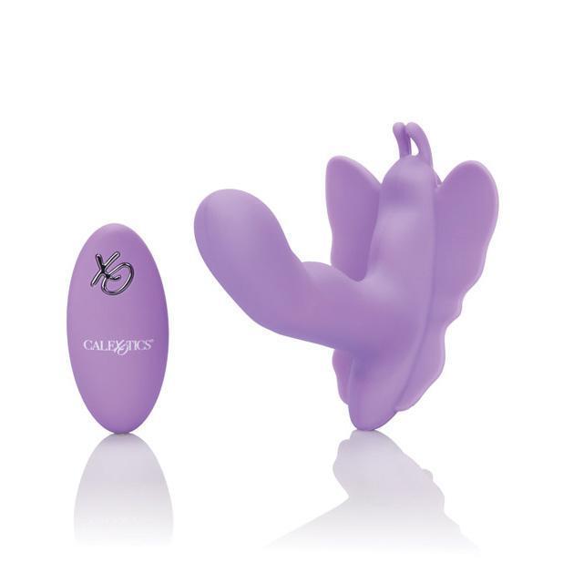 California Exotics - Venus Butterfly Silicone Remote Rocking Penis Vibrator (Purple) -  Remote Control Dildo w/o Suction Cup (Vibration) Rechargeable  Durio.sg
