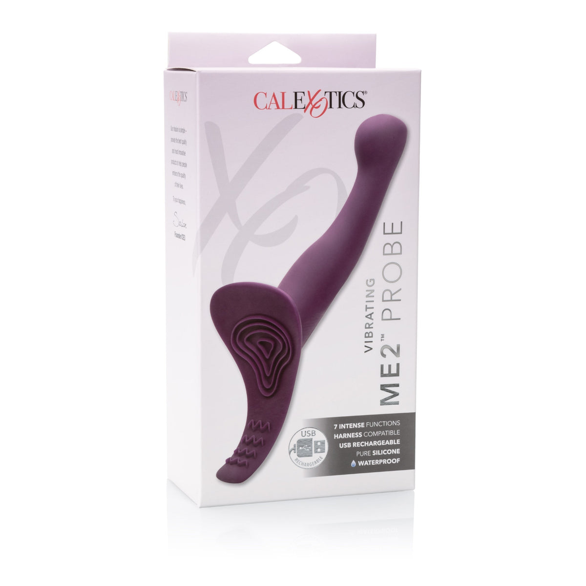 California Exotics - Vibrating ME2 Vibrating Probe Prostate Massager (Purple) -  Prostate Massager (Vibration) Rechargeable  Durio.sg