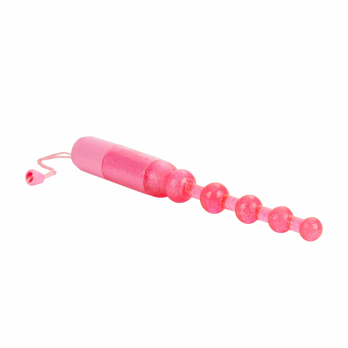 California Exotics - Waterproof Vibrating Pleasure Anal Beads (Pink) -  Anal Beads (Vibration) Non Rechargeable  Durio.sg