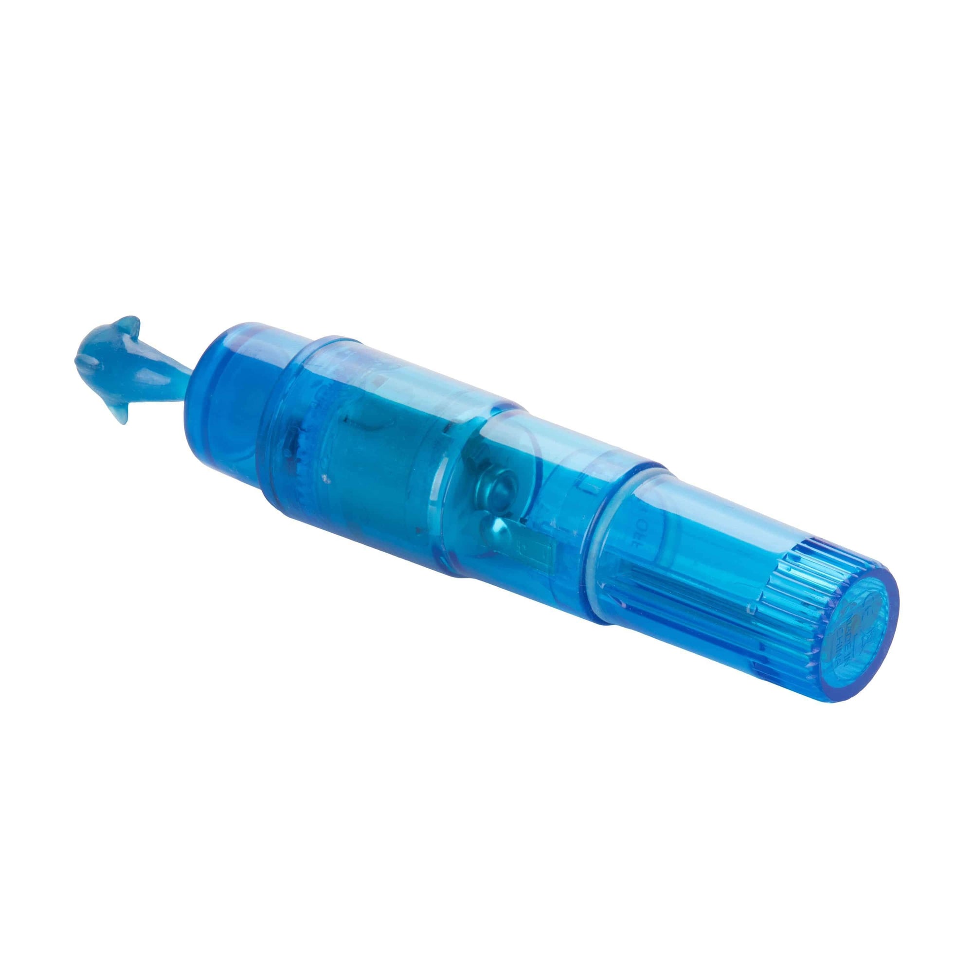 California Exotics - Waterproof Vibro Dolphin Clit Massager (Blue) -  Clit Massager (Vibration) Non Rechargeable  Durio.sg