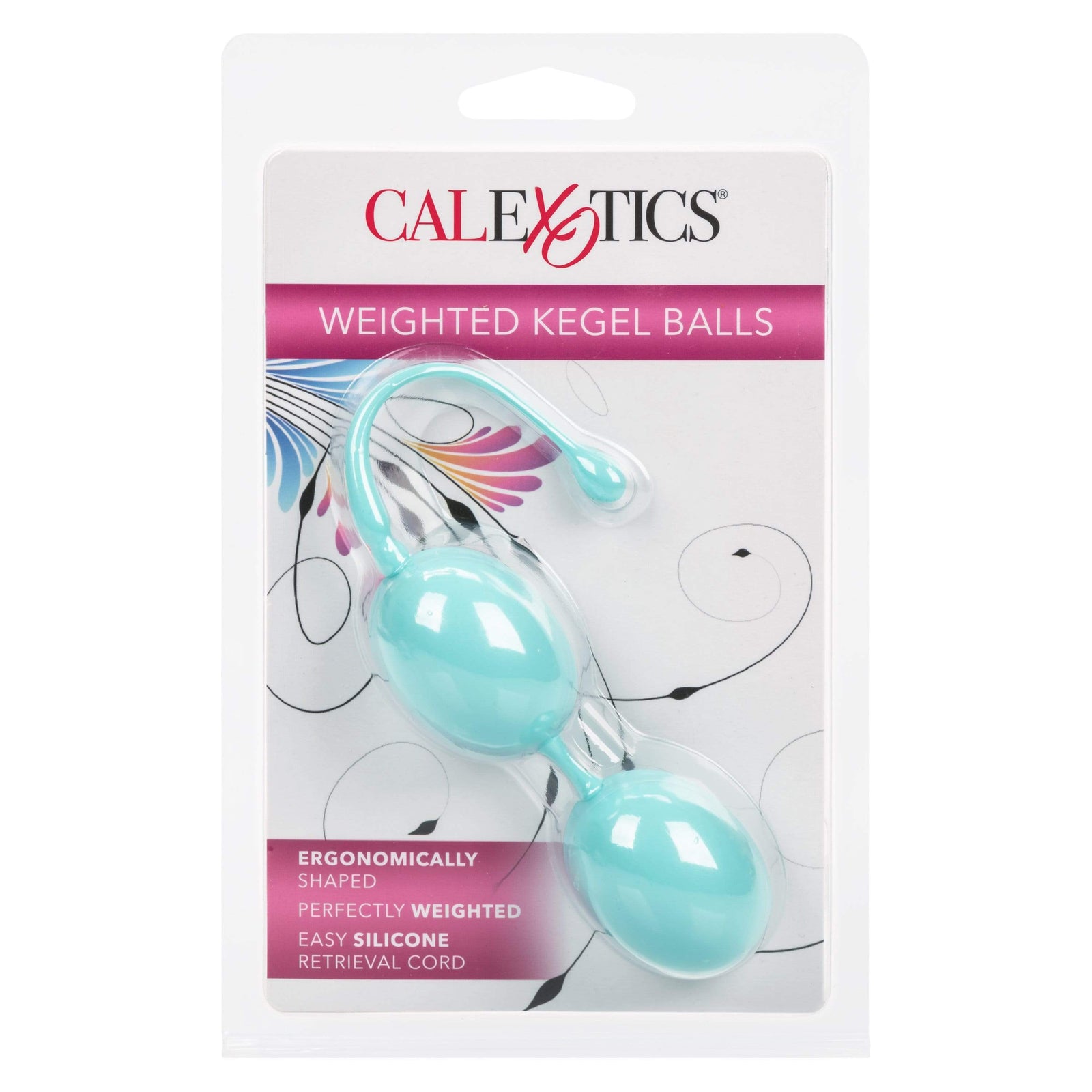 California Exotics - Weighted Kegel Balls (Blue) -  Kegel Balls (Non Vibration)  Durio.sg