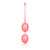 California Exotics - Weighted Kegel Balls (Pink) -  Kegel Balls (Non Vibration)  Durio.sg