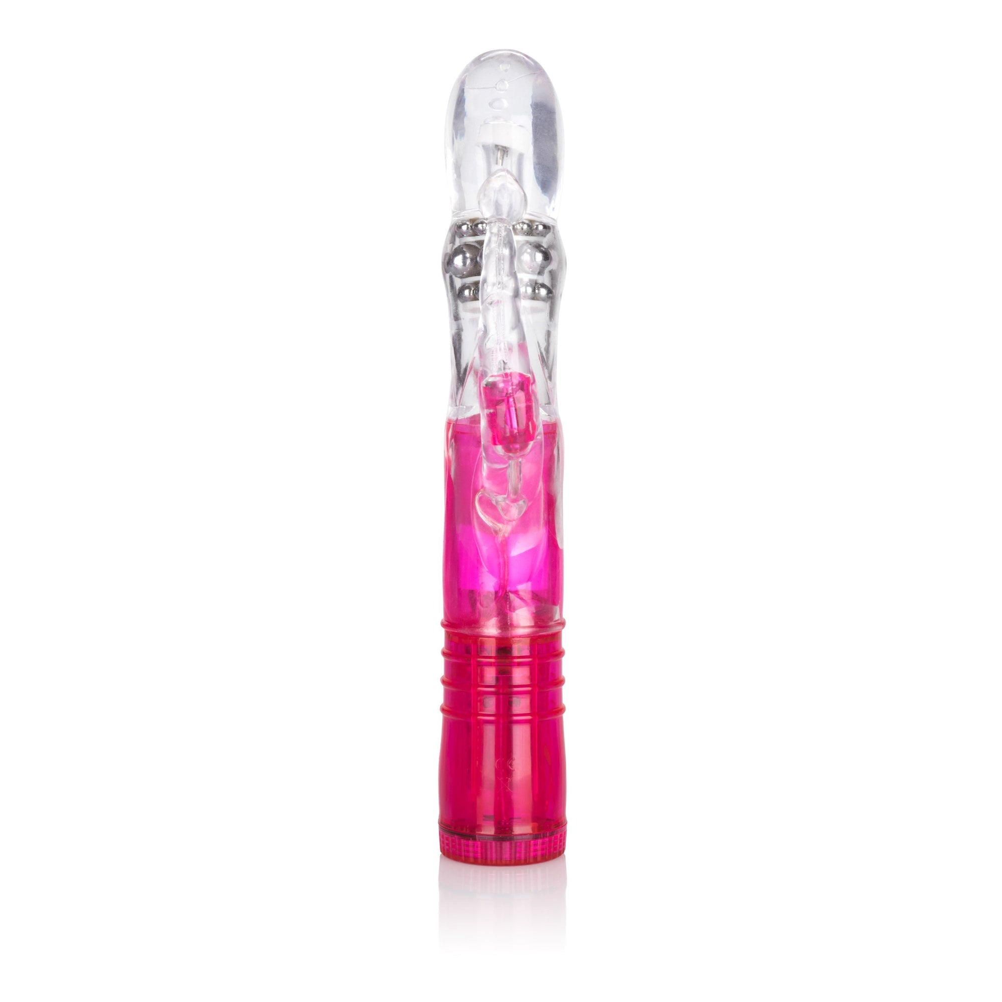 California Exotics - Wild Orgasm Rabbit Vibrator (Pink) -  Rabbit Dildo (Vibration) Non Rechargeable  Durio.sg