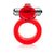 California Exotics - Wireless Clit Flicker Vibrating Cock Ring (Red) -  Rubber Cock Ring (Vibration) Non Rechargeable  Durio.sg