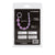 California Exotics - X 10 Beads Vibrating Anal Beads (Purple) -  Anal Beads (Non Vibration)  Durio.sg