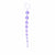 California Exotics - X 10 Beads Vibrating Anal Beads (Purple) -  Anal Beads (Non Vibration)  Durio.sg