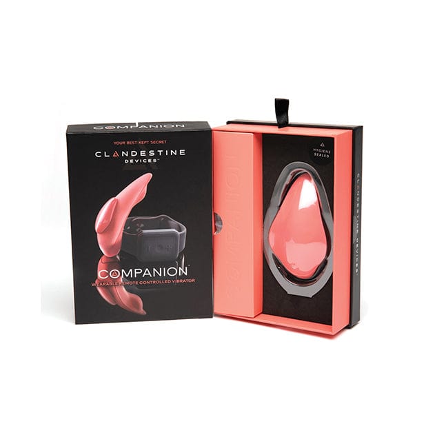 Clandestine - Devices Companion Panty Vibrator with Wearable Remote (Coral) -  Panties Massager Remote Control (Vibration) Rechargeable  Durio.sg
