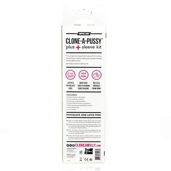 Clone A Willy - Clone A Pussy - Plus Sleeve Kit (Pink) -  Clone Pussy  Durio.sg