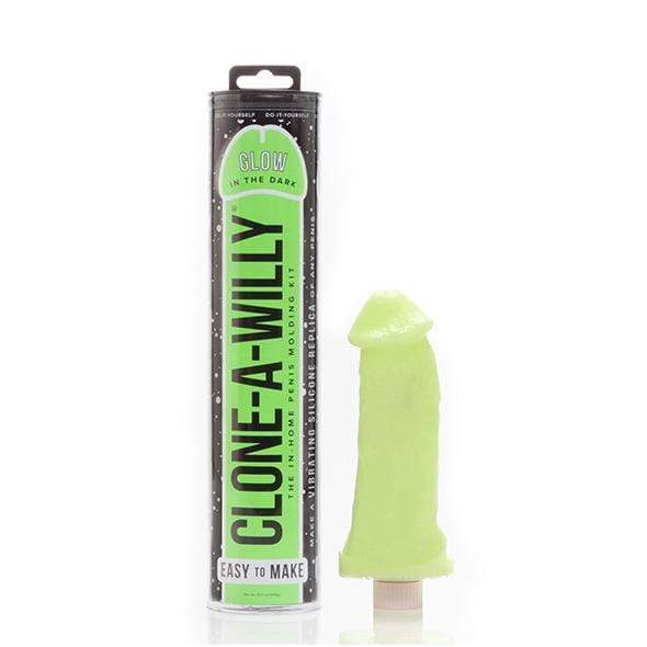 Clone A Willy - Glow in the Dark Vibrating Penis Molding Kit (Green) -  Clone Dildo (Vibration) Non Rechargeable  Durio.sg
