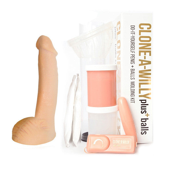 Clone A Willy - Penis plus Balls Molding Kit -  Clone Dildo (Vibration) Non Rechargeable  Durio.sg