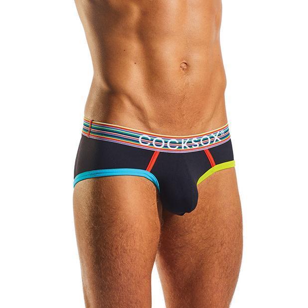 Cock Sox - Contour Pouch Sports Brief Jet Underwear S (Black) -  Gay Pride Underwear  Durio.sg