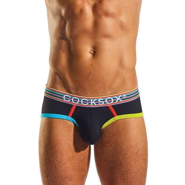 Cock Sox - Contour Pouch Sports Brief Jet Underwear S (Black) -  Gay Pride Underwear  Durio.sg