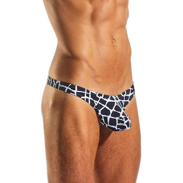 Cock Sox - Enhancing Pouch Thong Giraffe Underwear M (Black) -  Gay Pride Underwear  Durio.sg