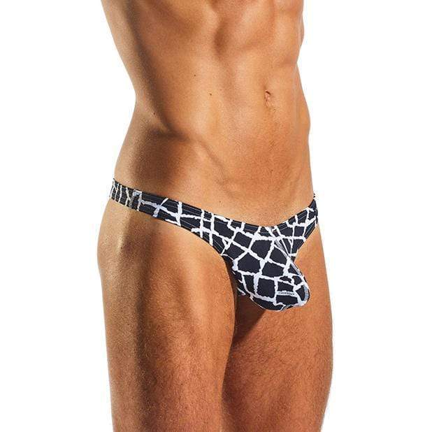 Cock Sox - Enhancing Pouch Thong Giraffe Underwear S (Black) -  Gay Pride Underwear  Durio.sg