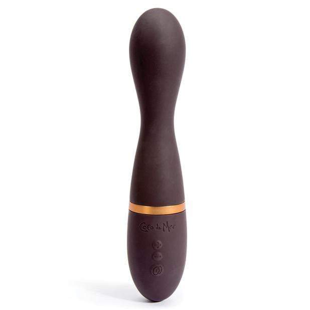 Coco de Mer - Emmeline Pleasure Wand Massager (Brown) -  Wand Massagers (Vibration) Rechargeable  Durio.sg