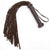 Coco de Mer - Leather Flogger (Brown) -  Flogger  Durio.sg