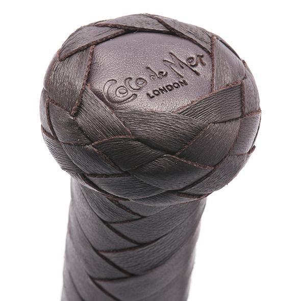 Coco de Mer - Leather Flogger (Brown) -  Flogger  Durio.sg