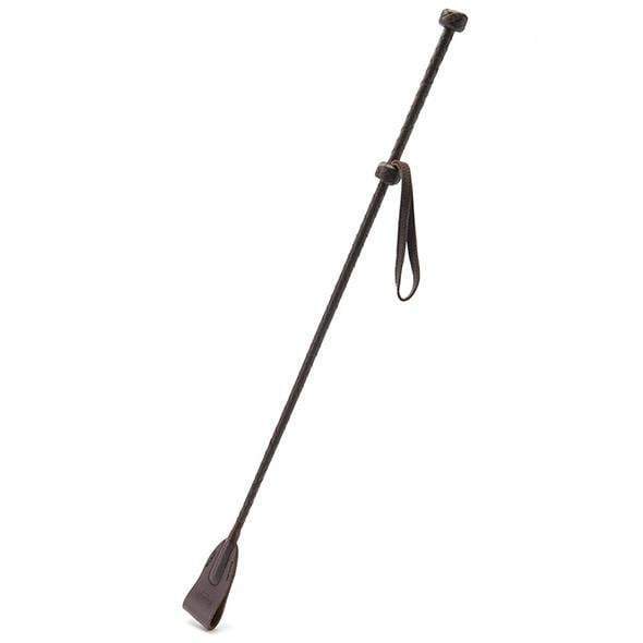 Coco de Mer - Leather Riding Crop (Brown) -  Paddle  Durio.sg