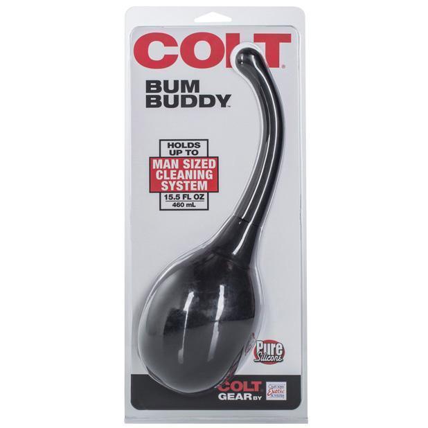 Colt - Bum Buddy Cleaning System Anal Douche (Black) -  Anal Douche (Non Vibration)  Durio.sg