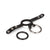 Colt - Enhancer Set (Black) -  Silicone Cock Cage (Non Vibration)  Durio.sg