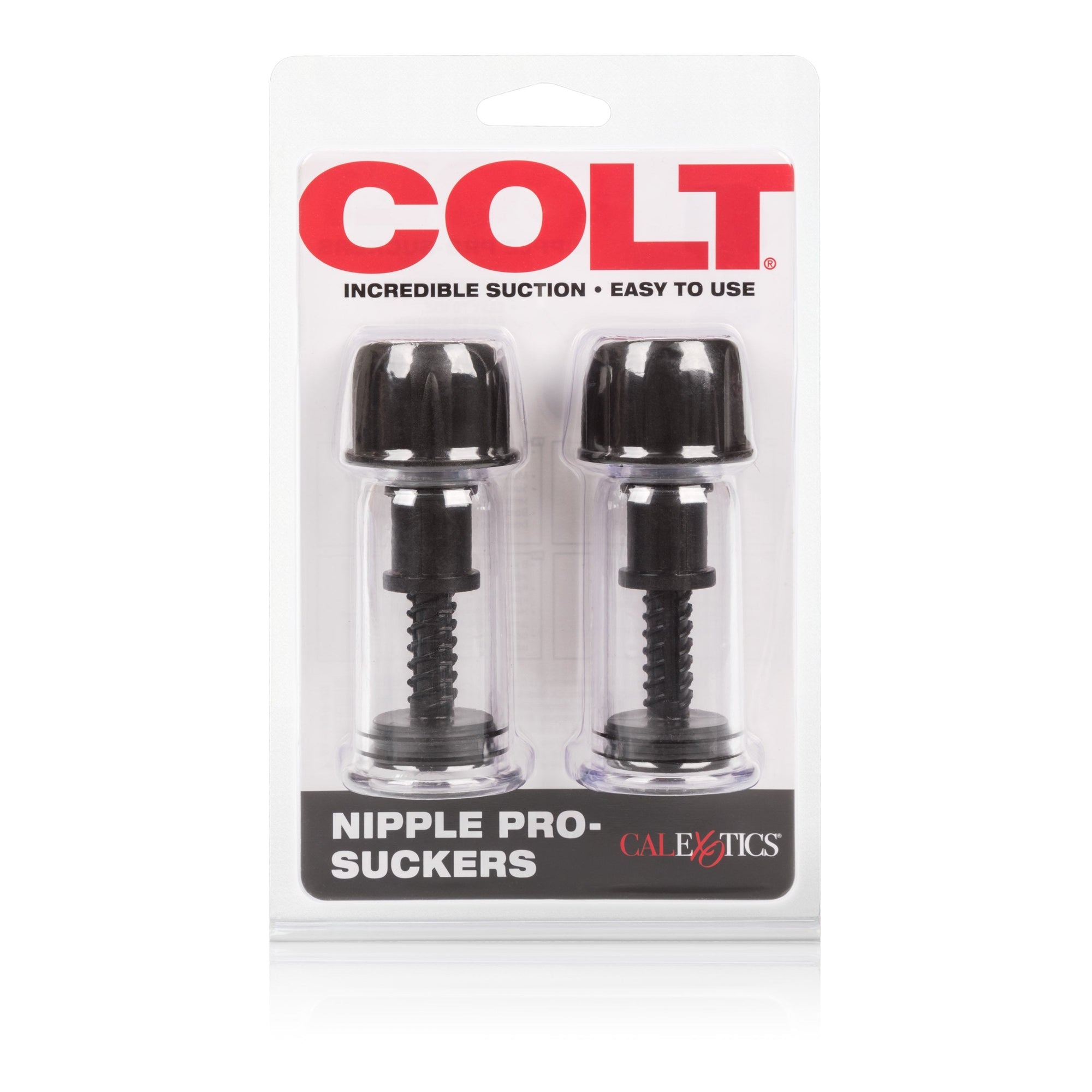 Colt - Gear Nipple Pro-Suckers (Black) -  Nipple Pumps (Non Vibration)  Durio.sg