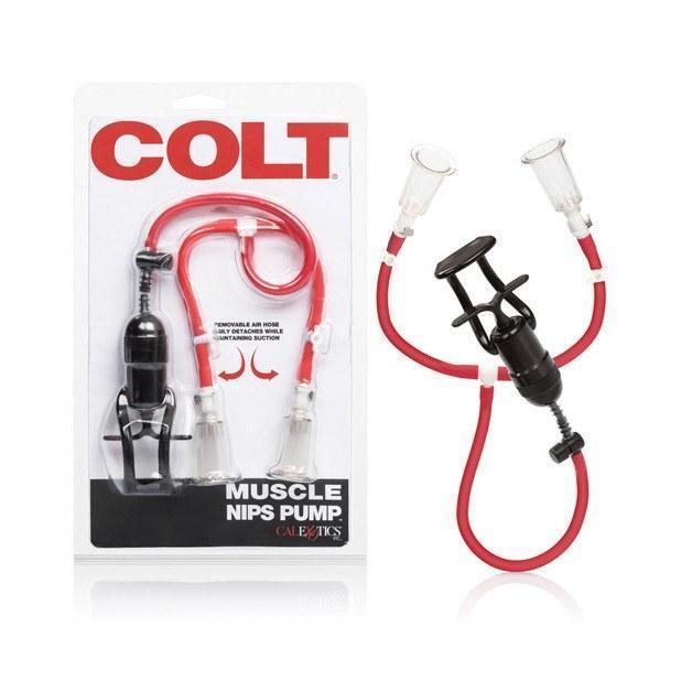 Colt - Muscle Nips Pump (Red) -  Nipple Pumps (Non Vibration)  Durio.sg