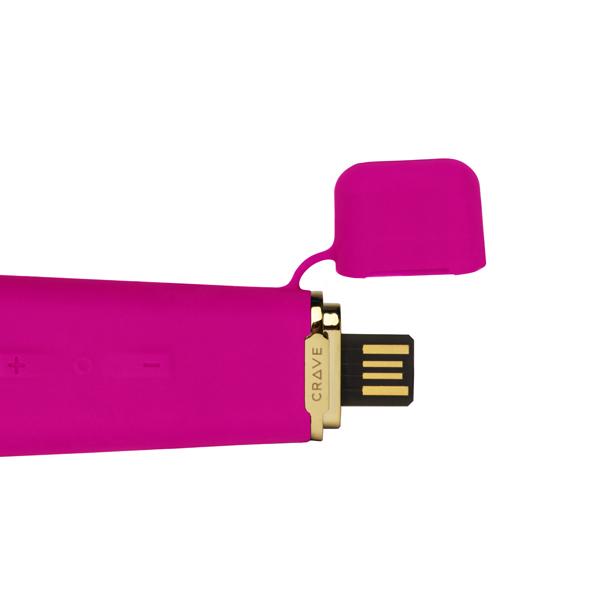 Crave - Duet Flex Vibrator (Pink) -  Discreet Toys  Durio.sg