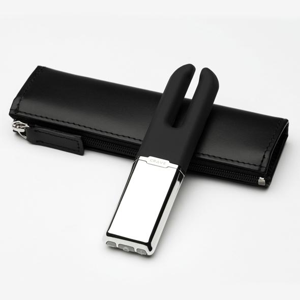 Crave - Duet Vibrator (Black) -  Discreet Toys  Durio.sg