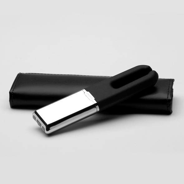 Crave - Duet Vibrator (Black) -  Discreet Toys  Durio.sg
