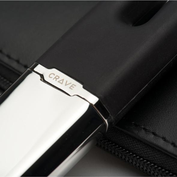 Crave - Duet Vibrator (Black) -  Discreet Toys  Durio.sg