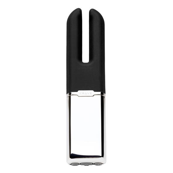 Crave - Duet Vibrator (Black) -  Discreet Toys  Durio.sg