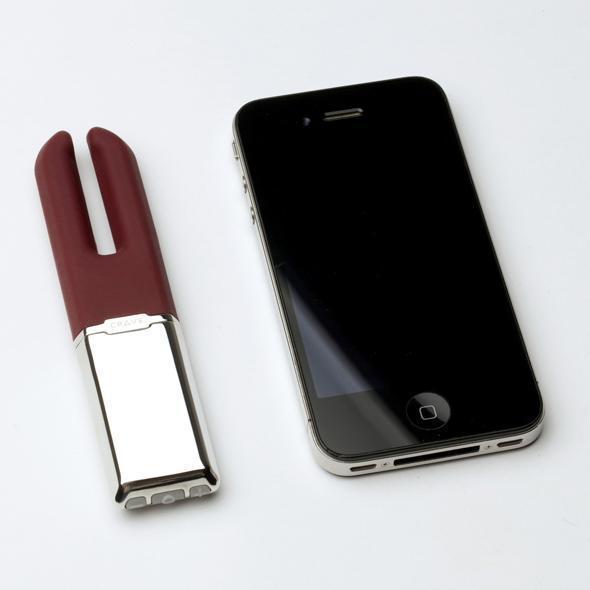 Crave - Duet Vibrator (Crimson) -  Discreet Toys  Durio.sg