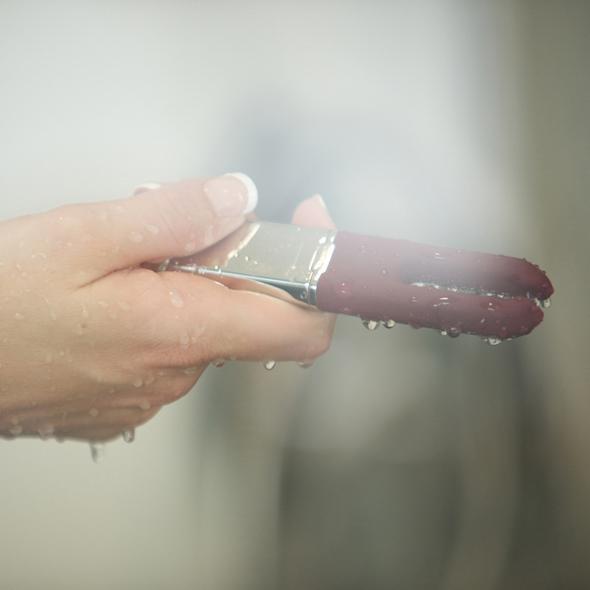 Crave - Duet Vibrator (Crimson) -  Discreet Toys  Durio.sg