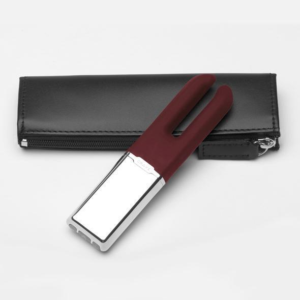 Crave - Duet Vibrator (Crimson) -  Discreet Toys  Durio.sg