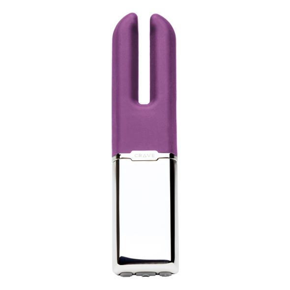 Crave - Duet Vibrator (Purple) -  Discreet Toys  Durio.sg