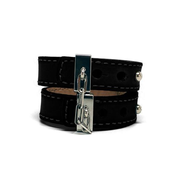 Crave - Leather Cuffs (Black) -  Hand/Leg Cuffs  Durio.sg