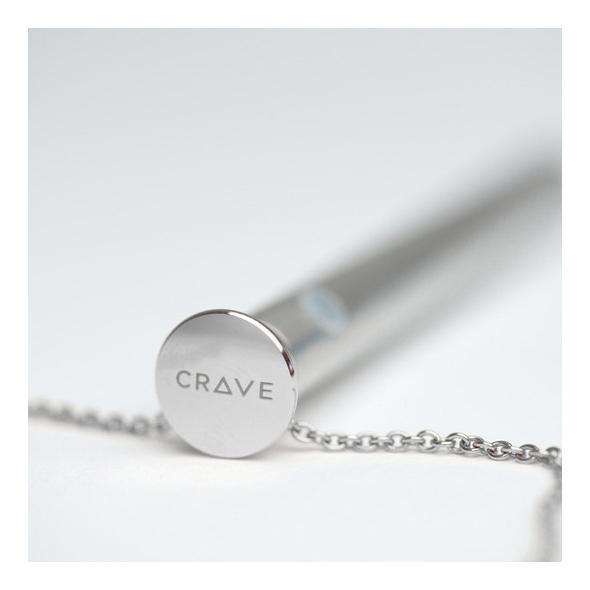 Crave - Vesper Vibrator Necklace (Silver) -  Discreet Toys  Durio.sg