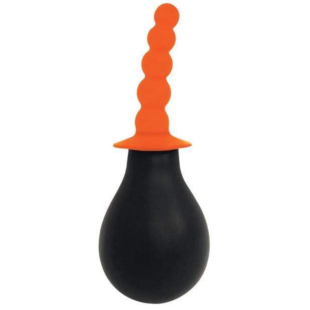 Curve Novelties - Rooster Tail Cleaner Rippled Anal Douche (Black) -  Anal Douche (Non Vibration)  Durio.sg