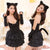 Day Dream - Starfire Innocent Kitten 6 Piece Costume Set (Black) -  Costumes  Durio.sg