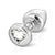 Diogol - Anni R Butt Plug Heart Silver 25 mm (Silver) -  Metal Anal Plug (Non Vibration)  Durio.sg