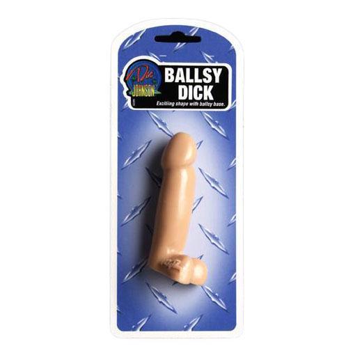 Doc Johnson - Ballsy Dick Dildo 3&quot; -  Realistic Dildo w/o suction cup (Non Vibration)  Durio.sg